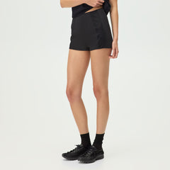 Lisa for Kith Women Lola High Waisted Micro Short - Black
