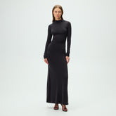 Kith Women Harin Cupro Maxi Dress - Black
