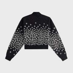 Kith Women Cropped Wyler Falling Crest Jacket - Black