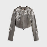 Lisa for Kith Women Brei Embellished Bolero Jacket - Tin