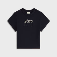 Lisa for Kith Women Mulberry Vintage Teardrop Tee - Black