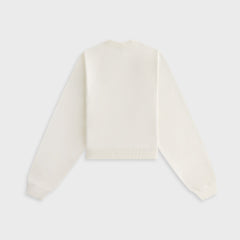 Lisa for Kith Women Isley Embellished Mockneck Crewneck - Sandrift
