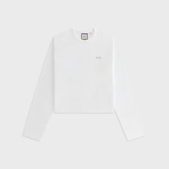 Kith Women Shrunken Jay Long Sleeve - White