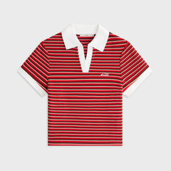 Kith Women Hedi Striped Polo - Dalle