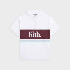 Kith Women Breda Paneled Polo - White