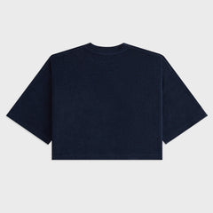Kith Women Min Towel Terry Cropped Tee - Nocturnal
