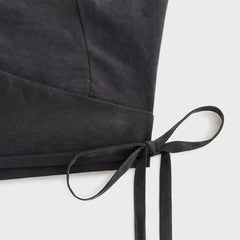 Kith Women Shir Wrap Vest - Black