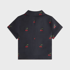 Kith Women Cayla Cherry Zip Shirt - Black