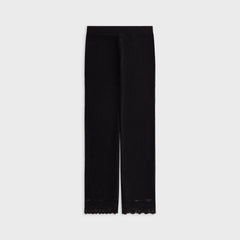 Lisa for Kith Women Elise Lace Low Rise Pant - Black