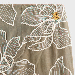 Kith Women Petra II Embroidered Pant - Dome