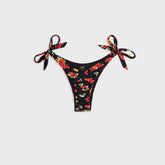 Kith Women Iris Cherry Tie Bottom - Black
