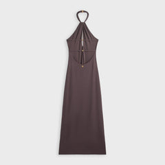 Kith Women Sasha Halter Maxi Dress - Incognito