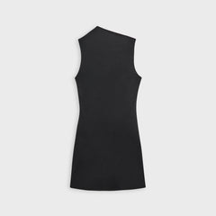 Kith Women Delphi Draped Sueded Mini Dress - Black