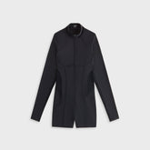 Kith Women Hani Active Long Sleeve Romper - Black
