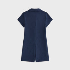 Kith Women Rylee Crest Towel Terry Romper - Nocturnal