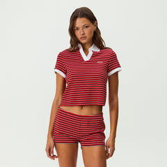 Kith Women Hedi Striped Polo - Dalle