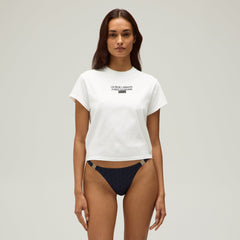 Giorgio Armani & Kith Women Forte Dei Marmi Mulberry Tee - White
