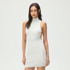 Lisa for Kith Women Nina Backless Mini Dress - Tin