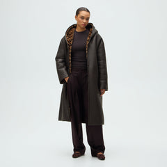 Kith Women Monogram Shearling Coat - Legacy