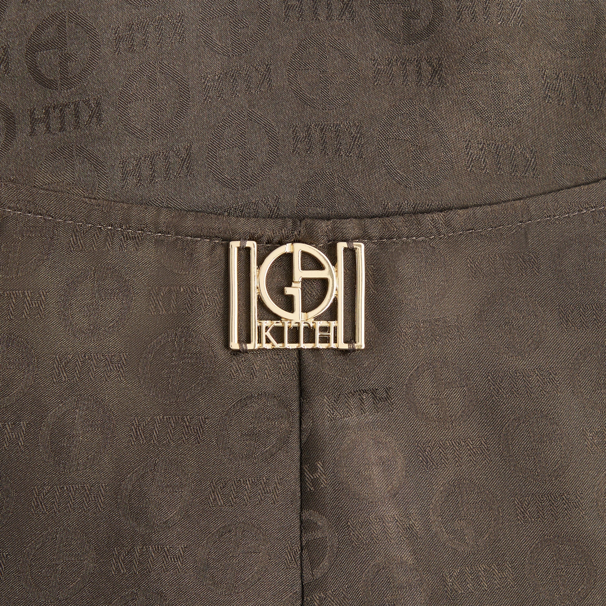 Giorgio Armani & Kith Women Silk Wrap Halter Cover Up - Kindling