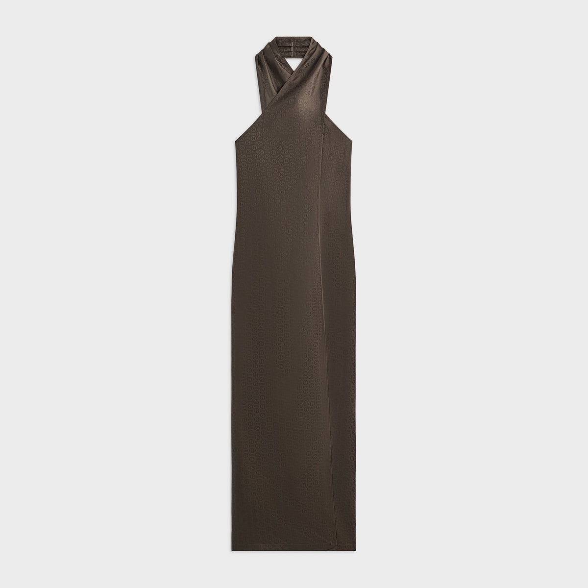 Giorgio Armani & Kith Women Silk Wrap Halter Cover Up - Kindling