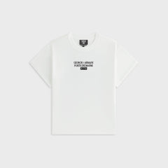 Giorgio Armani & Kith Women Forte Dei Marmi Mulberry Tee - White