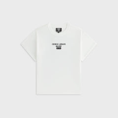 Giorgio Armani & Kith Women Malibu Mulberry Tee - White