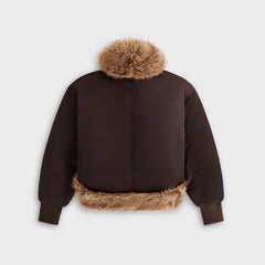 Kith Women Senna Faux Fur Reversible Bomber - Incognito