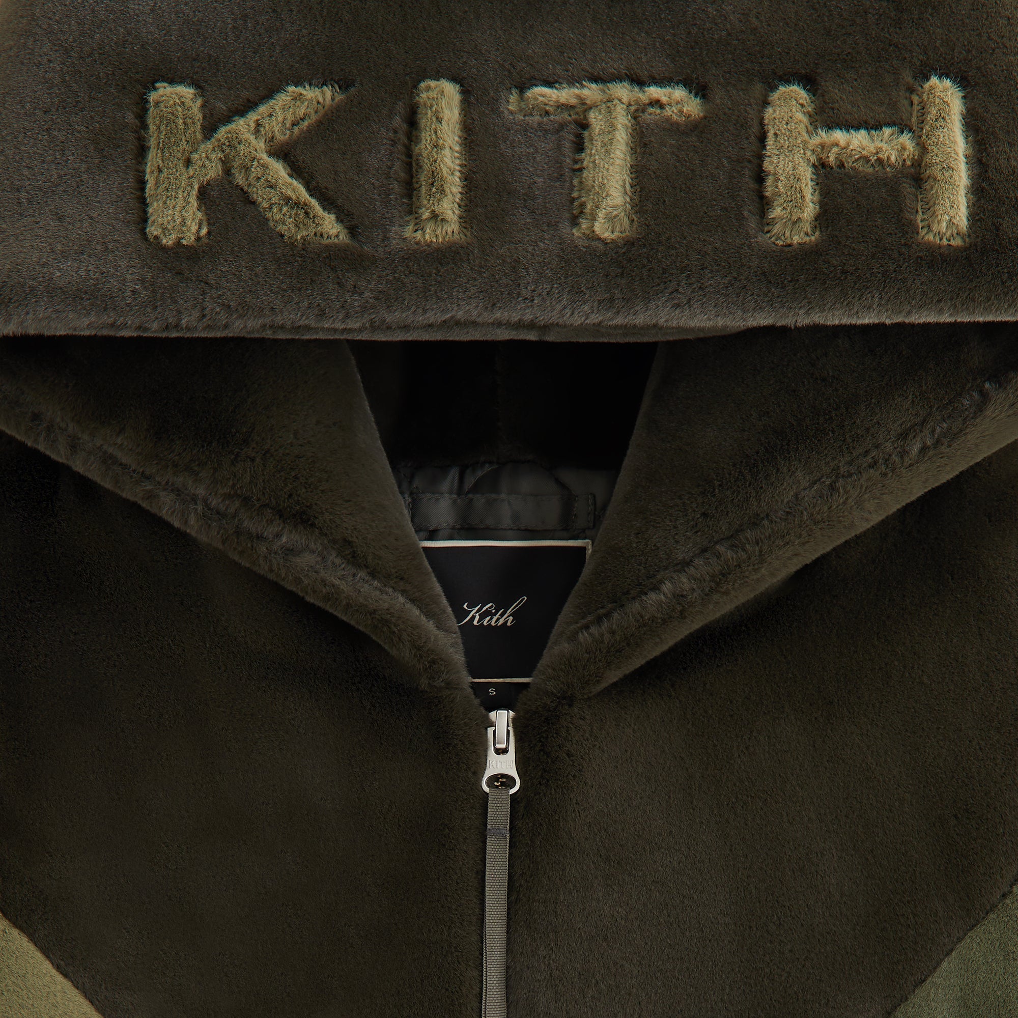 Kith Women Toshi III Faux Fur Pinwheel Bomber Jacket - Monarch
