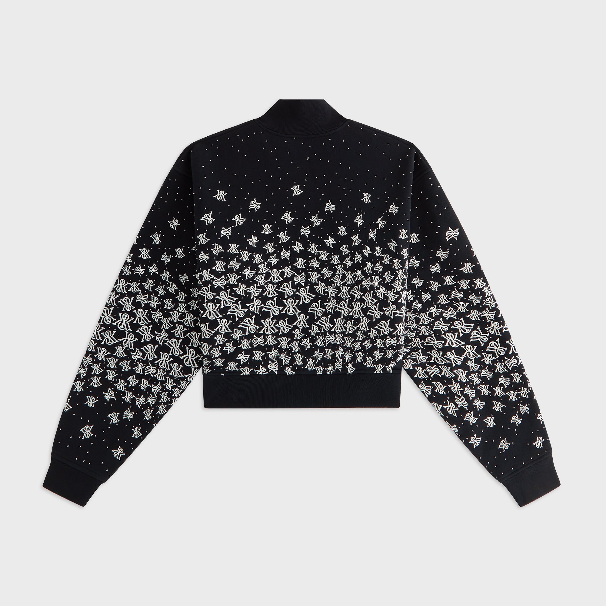 Kith Women Cropped Wyler Falling Crest Jacket - Black