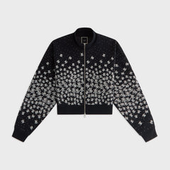 Kith Women Cropped Wyler Falling Crest Jacket - Black