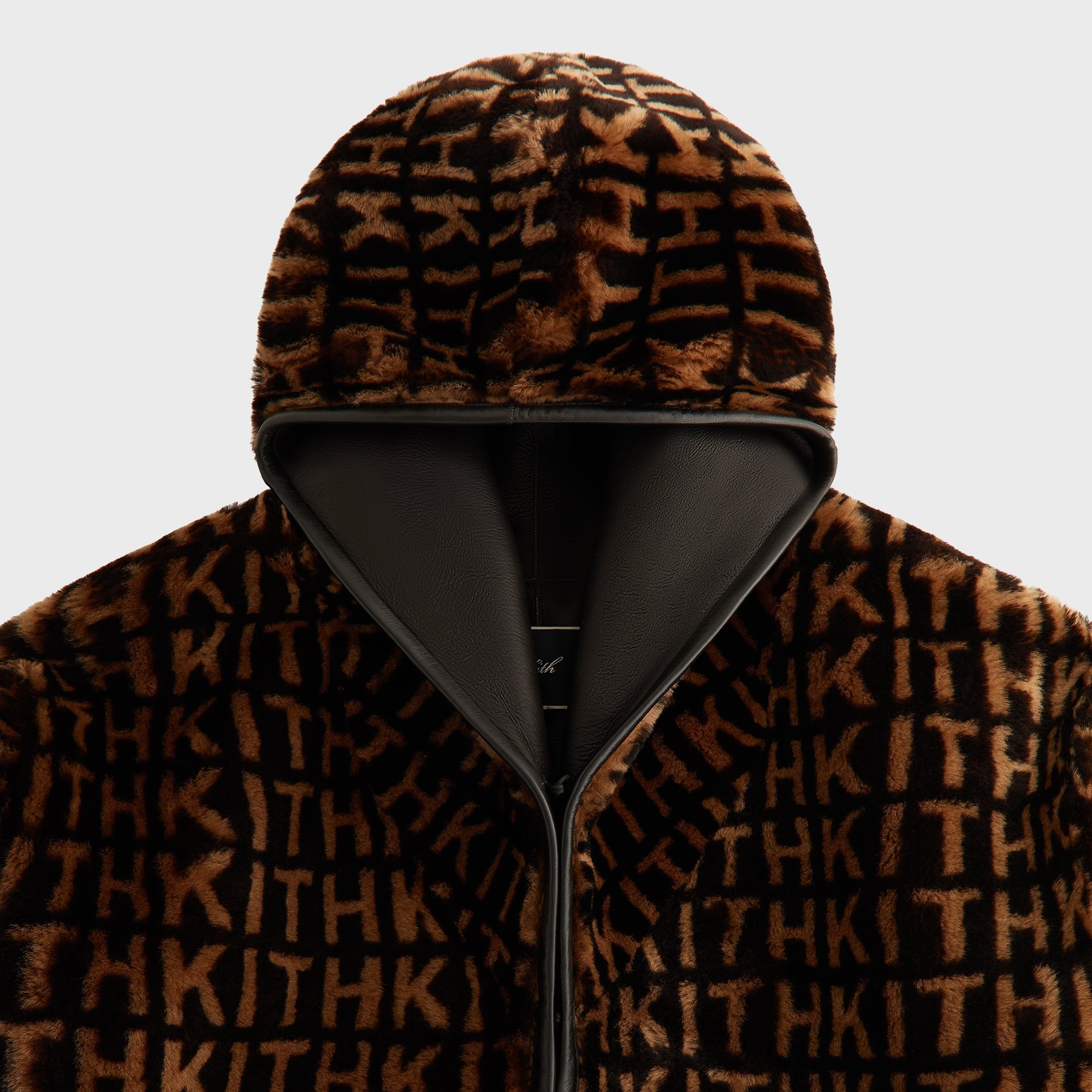 Kith Women Monogram Shearling Coat - Legacy
