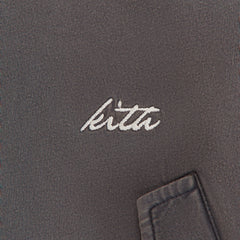 Kith Women Loren Sueded Cropped Bomber Jacket - Void