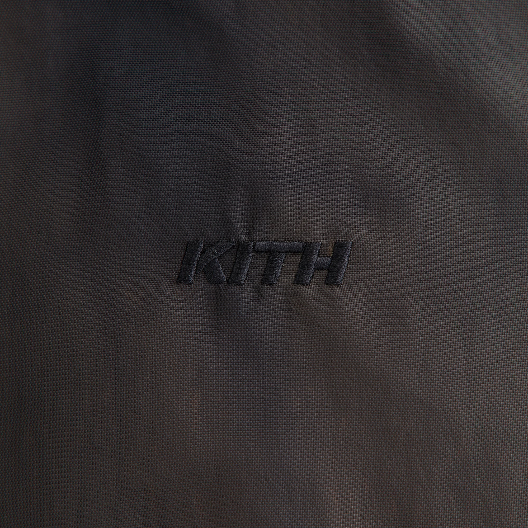 Kith Women Gorman II Washed Nylon Bomber Jacket - Black