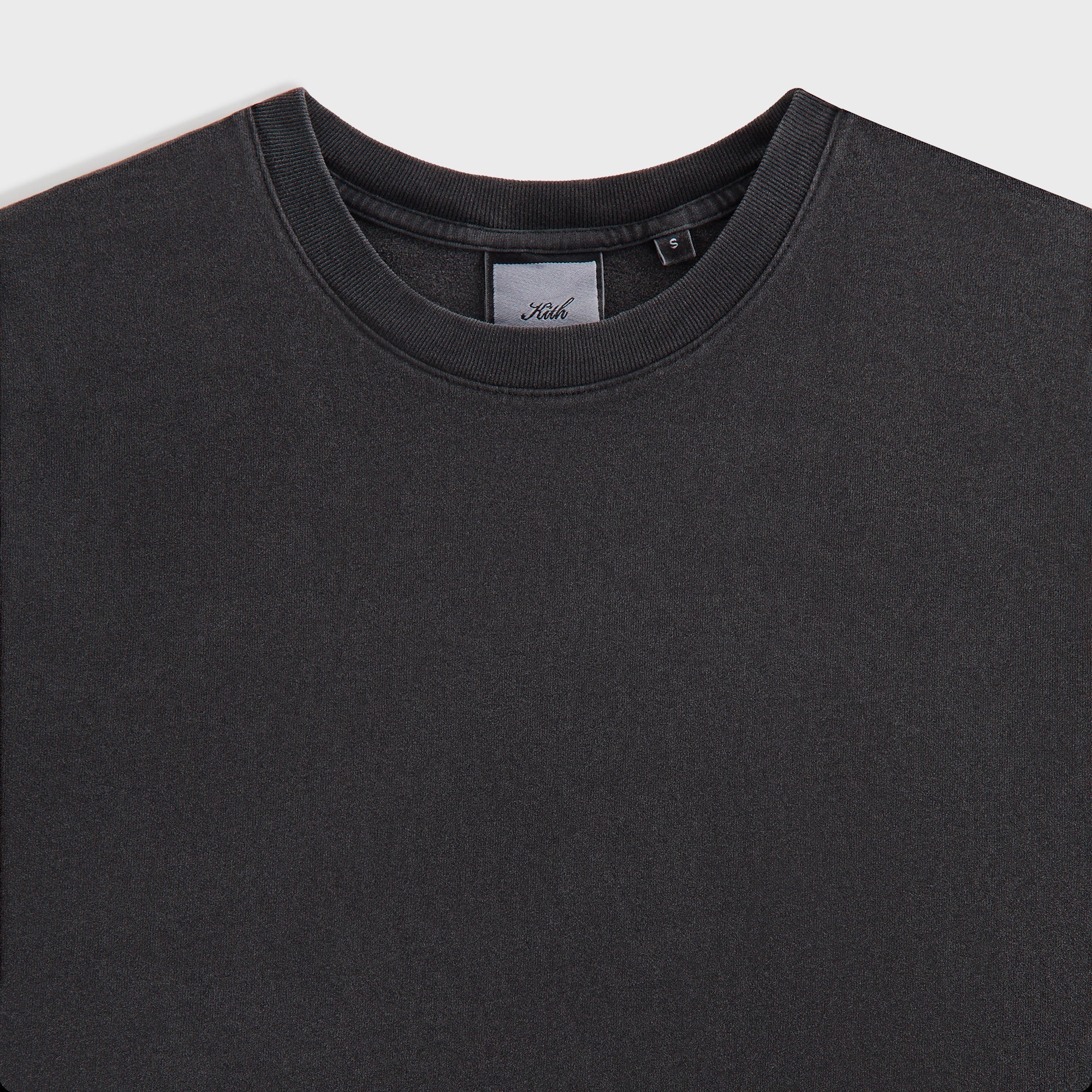 Kith Women Oversized Jay Sueded Long Sleeve - Black
