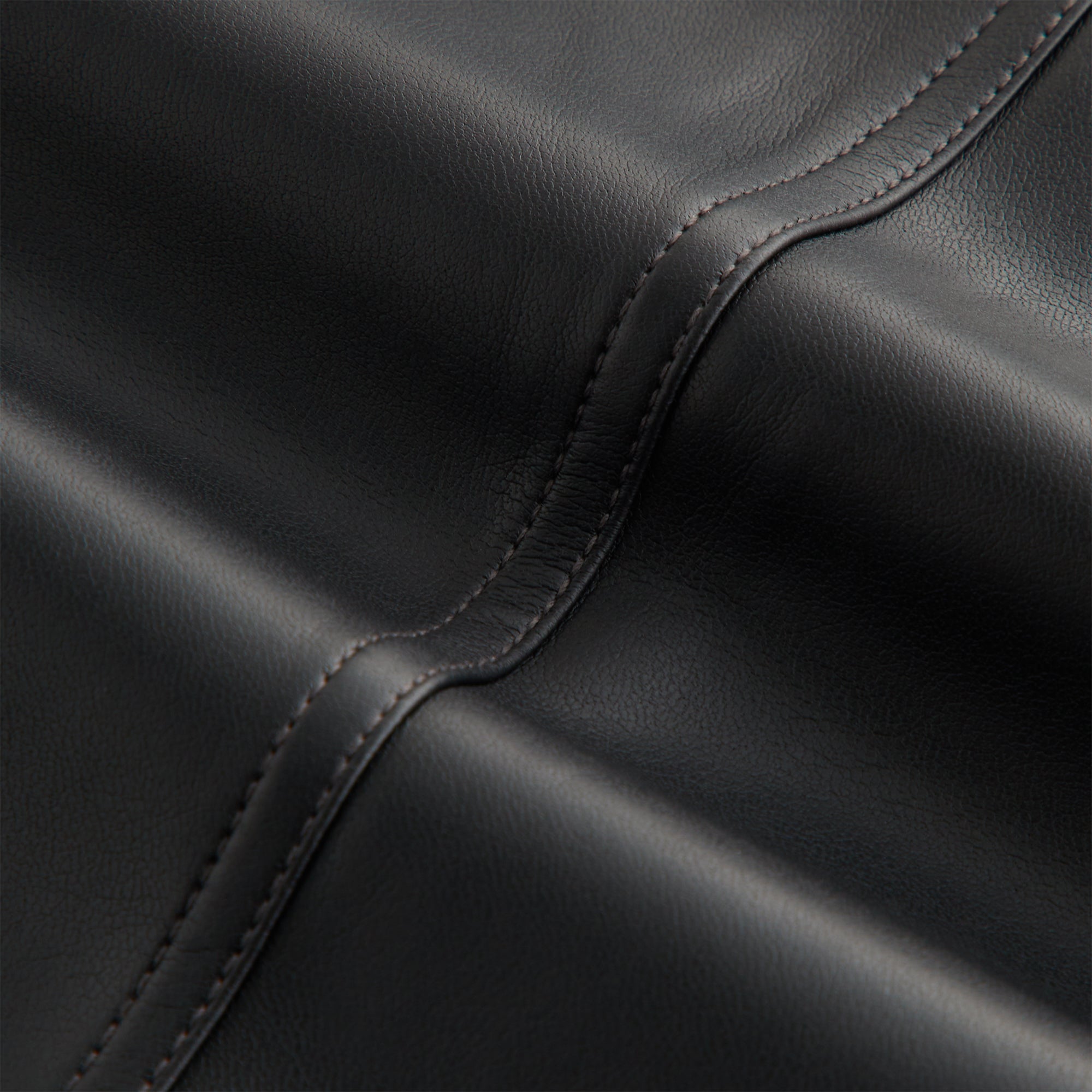 Kith Women Nita Faux Leather Zip Long Sleeve - Black