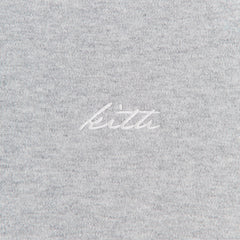 Kith Women Isley Mockneck Crewneck - Cool Heather Grey