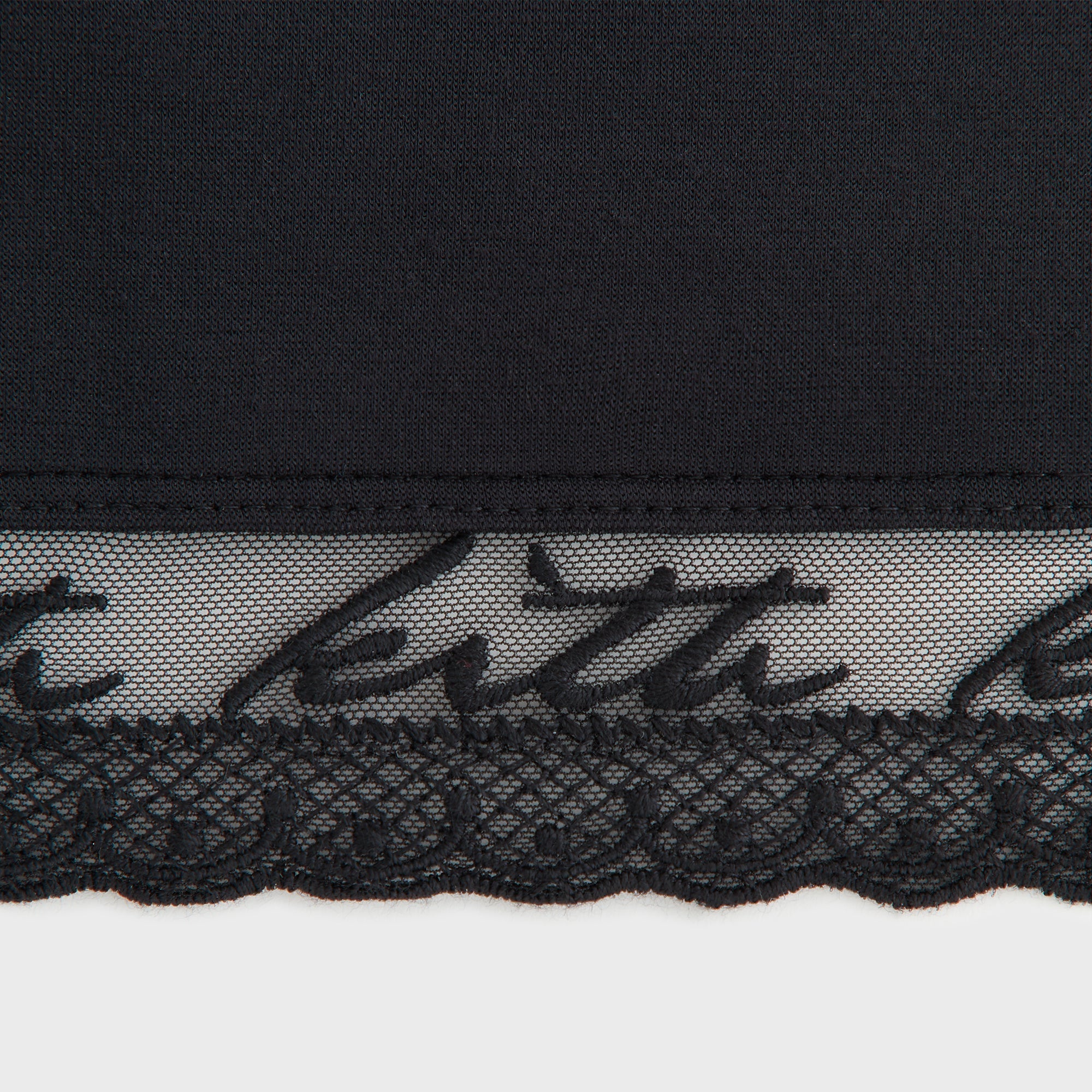 Lisa for Kith Women Cara Cropped Tee - Black