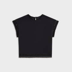 Lisa for Kith Women Cara Cropped Tee - Black