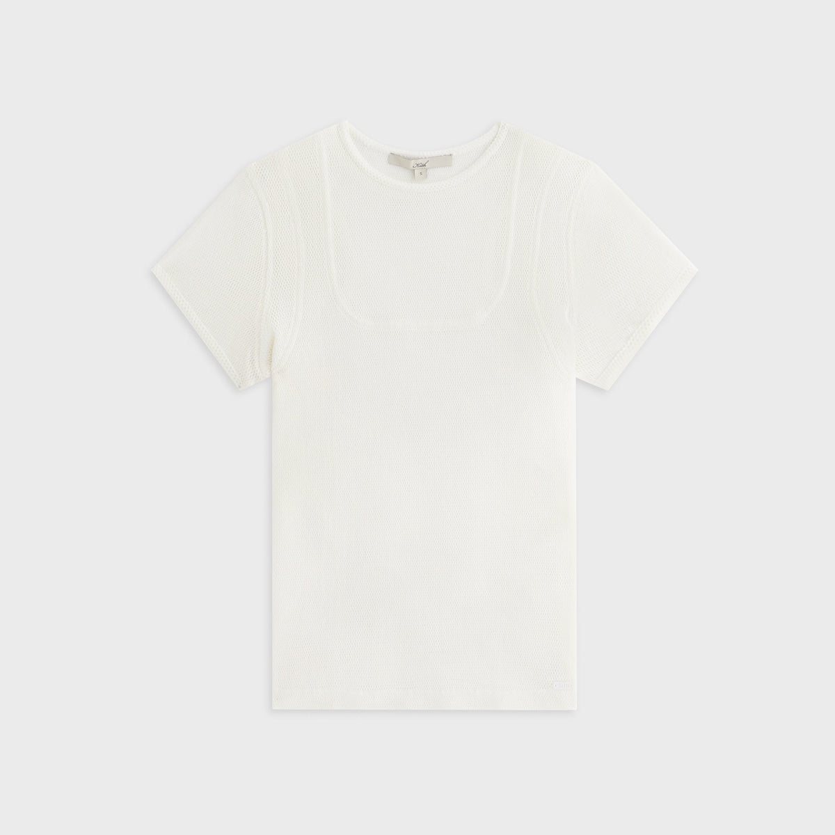 Lisa for Kith Women Pallis Warm Up Baby Tee - White