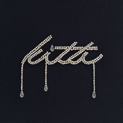 Lisa for Kith Women Mulberry Vintage Teardrop Tee - Black