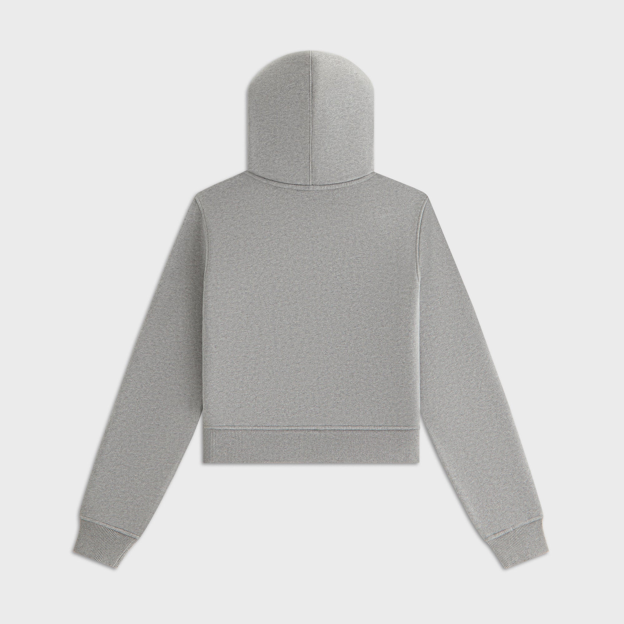 Lisa for Kith Women Tye Embroidered Lace Zip Hoodie - Cool Heather Grey