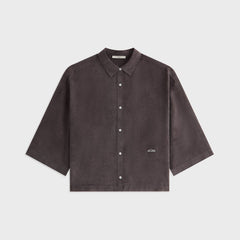 Kith Women Nafissa Oversized Button Up Shirt - Kindling