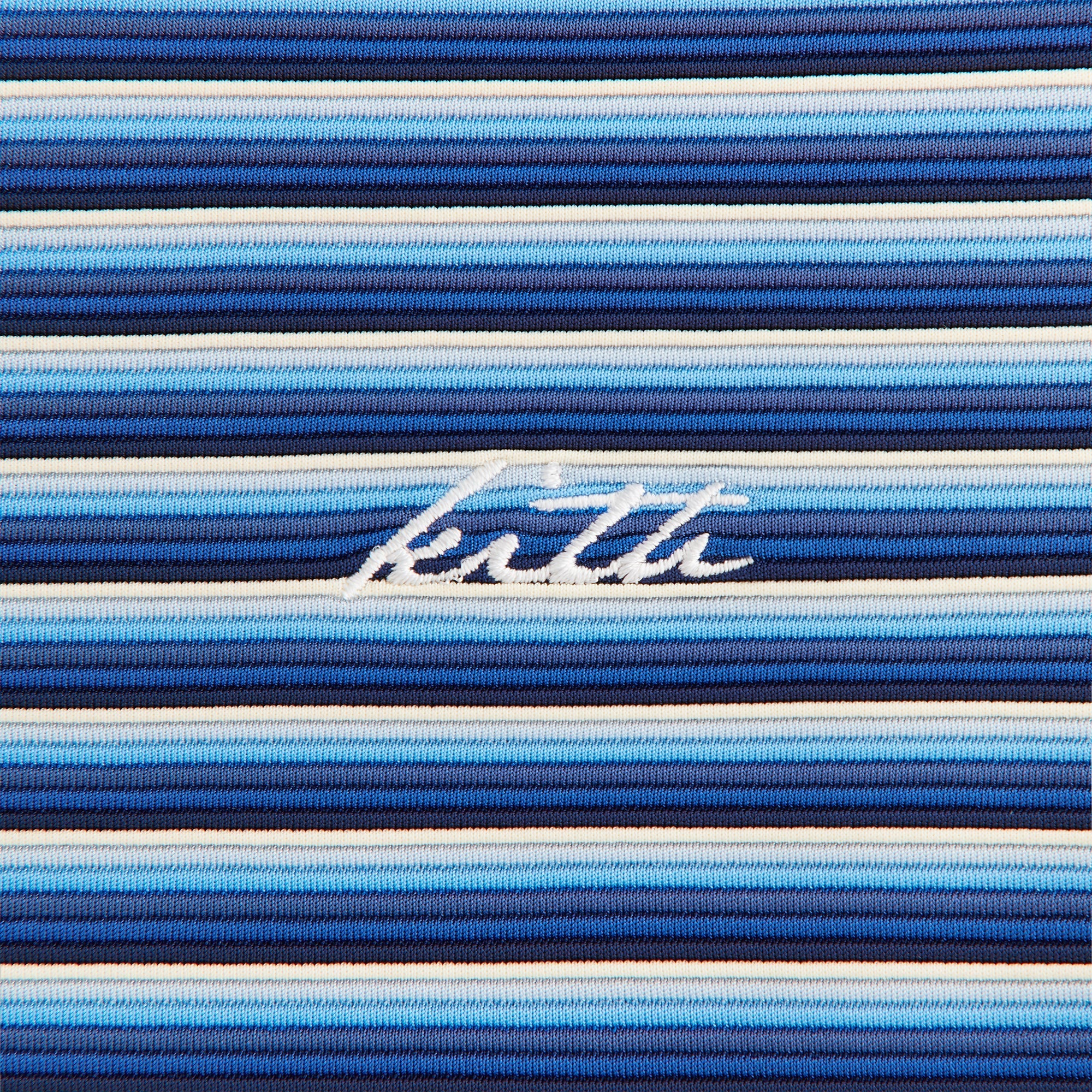 Kith Women Hedi Striped Polo - Nocturnal