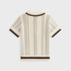 Kith Women Riven Crochet Polo - Legacy
