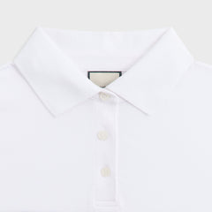 Kith Women Breda Paneled Polo - White