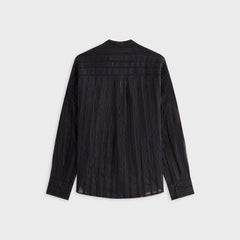 Kith Women Carmyn Sheer Cardigan Shirt - Black