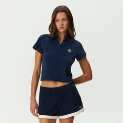 Kith Women Hedi Towel Terry Polo - Nocturnal