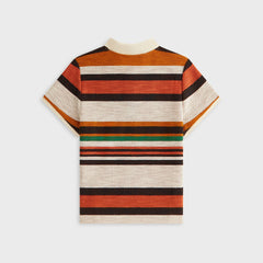 Kith Women Sansa Stripe Shrunken Polo - Flutter