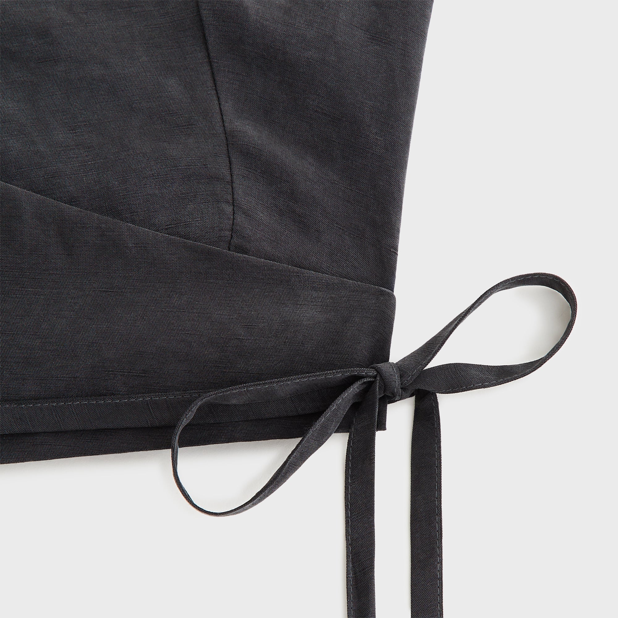 Kith Women Shir Wrap Vest - Black